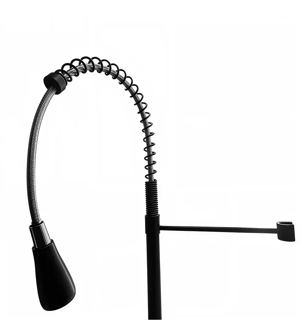 Grifo Cocina Profesional Monomando Negro - Aqua center 