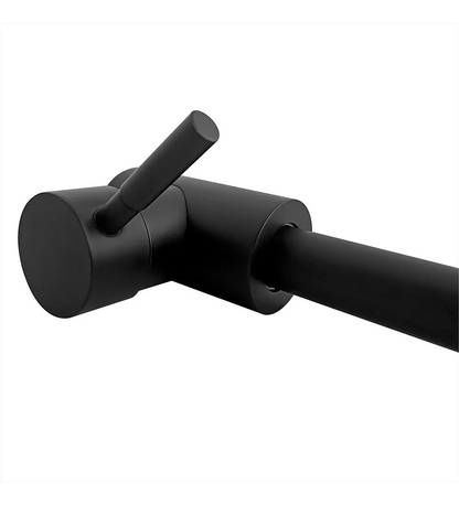 Griferia Lavaplatos Negro Mate Cuello Cisne - Aqua center 