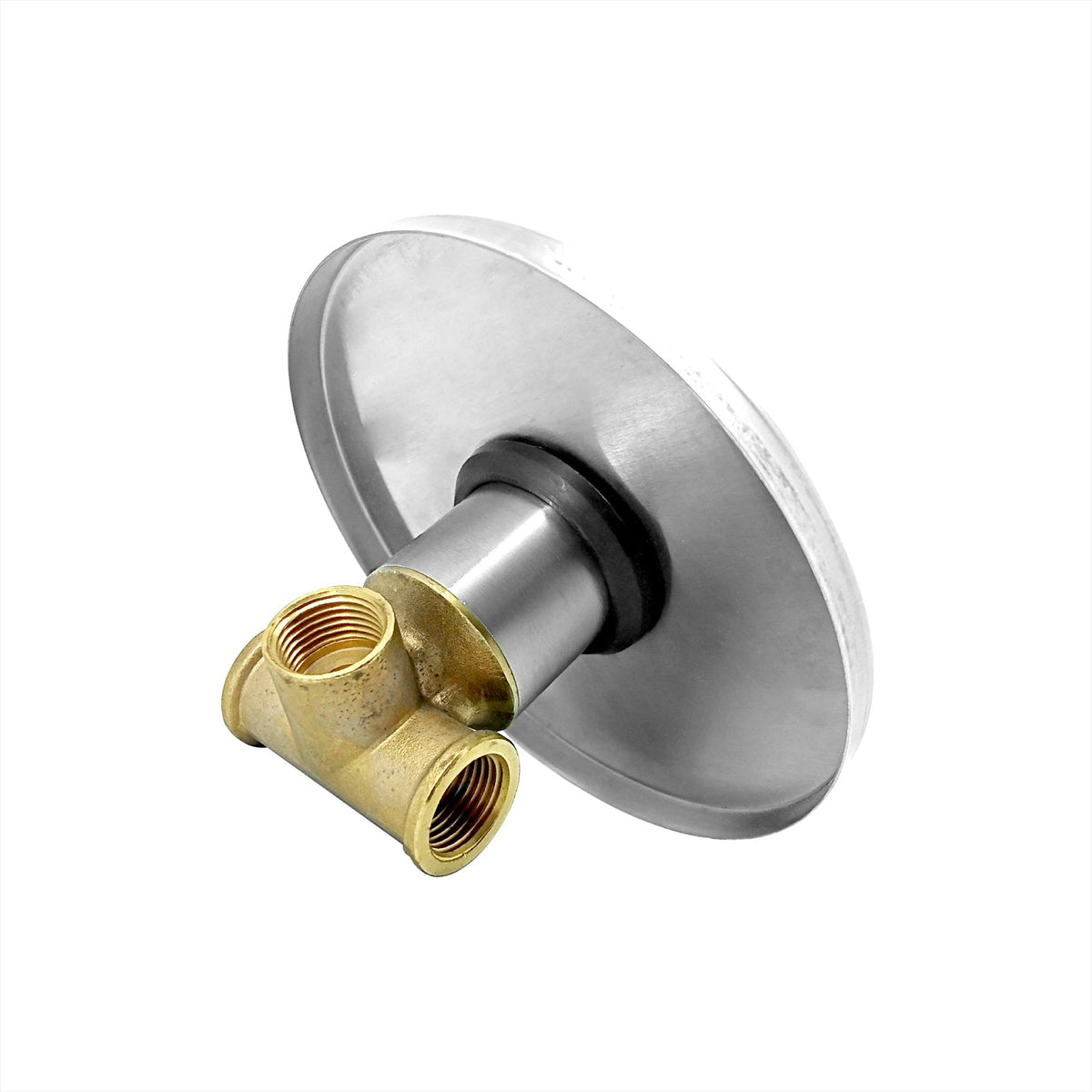 Mesclador de ducha mate en acero inox