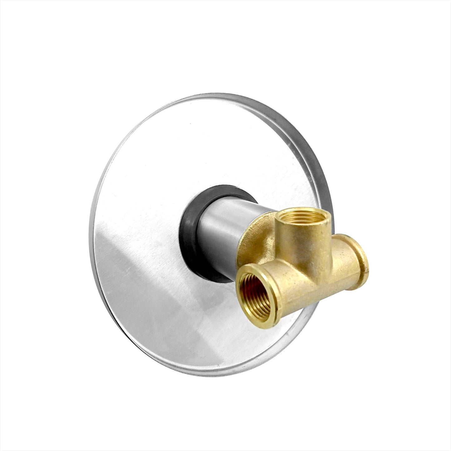 Mesclador de ducha mate en acero inox
