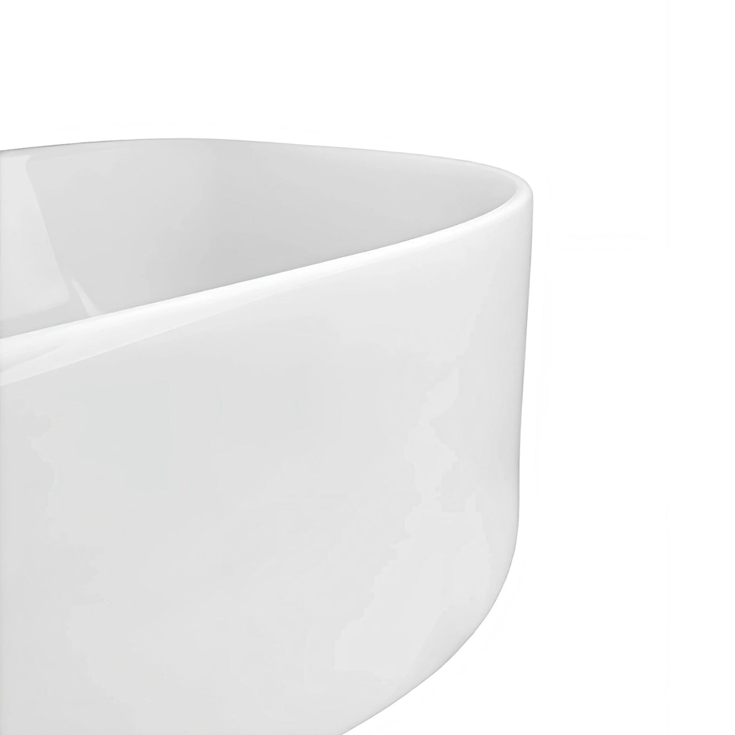 Lavamanos Cerámica Sobreponer Semi Rectangular 40x30x14