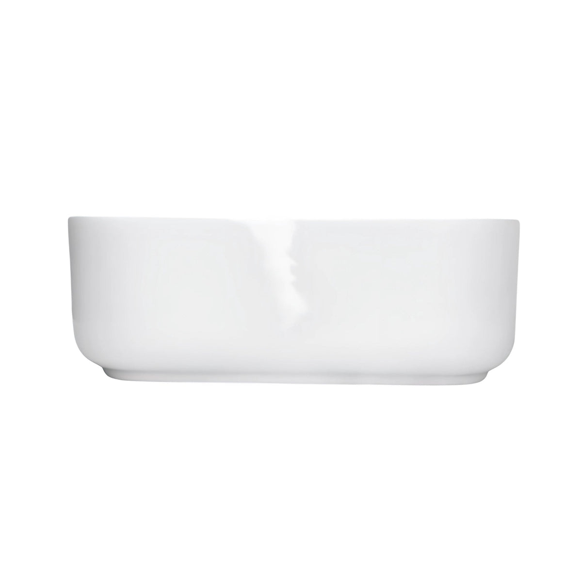 Lavamanos Cerámica Sobreponer Semi Rectangular 40x30x14