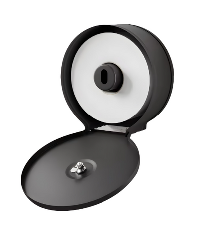 Dispensador de Papel en Acero Inoxidable Negro Mate