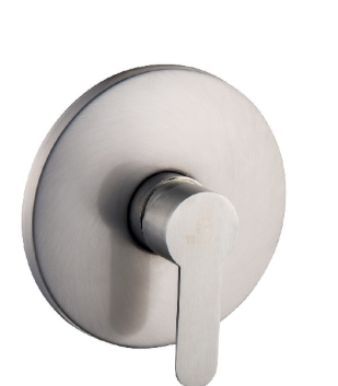 Mesclador de ducha mate en acero inox