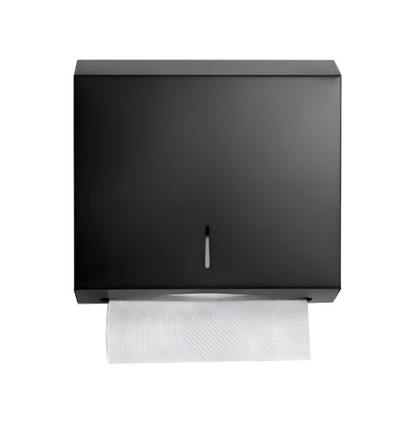 Dispensador de Papel en Acero Inoxidable Negro Mate