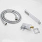 Kit Teleducha Metálica Cromada con Manguera y Soporte