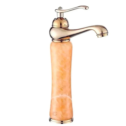 Grifería Monocontrol Alta Cascada Cromo - Elegancia Orgánica para Lavamanos Bowl