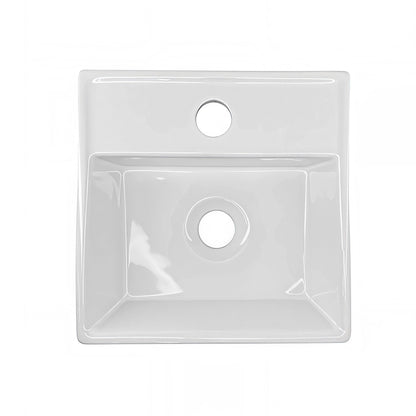 Lavamanos Blanco Vessel 28x 28 x10 cm